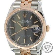 Rolex Datejust 36mm 126201 Fullset Stahl Rose Gold Automatik Uhr xxyy