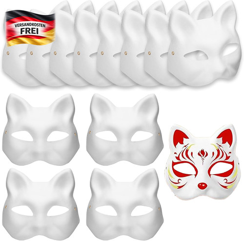 Diy katzen und fuchsmaske - diy,
