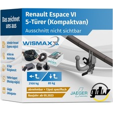 ANHÄNGERKUPPLUNG für Renault