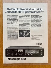 Braun regie 520 Receiver HiFi