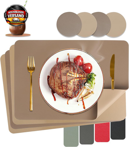 Abwaschbare tischsets - abwaschbare,