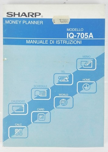 Sharp 705 - iq-705, a