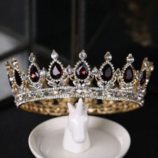 Prinzessin Königin Krone Tiara - 5cm Höhe, 13cm Durchmesser, 24 Farben Hochzeit