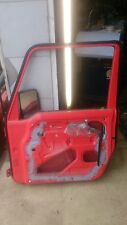 ASIA ROCSTA BEIFAHRERTÜR VORNE RECHTS OHNE SPIEGEL ROT BLECH TÜR LEER GEBRAUCHT!