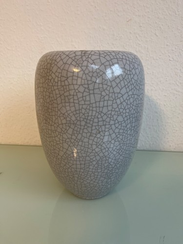 Karlsruher majolika vase - karlsruher,