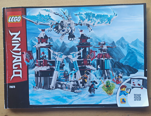 Lego ninjago 70678 set - lego, festung