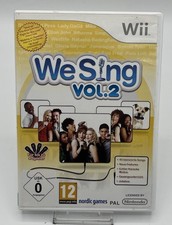 We Sing Vol. 2 (Nintendo Wii) OVP & Anleitung Komplett Singen Karaoke Gut