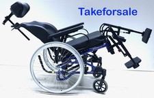 Pflegerollstuhl Alu Rehab