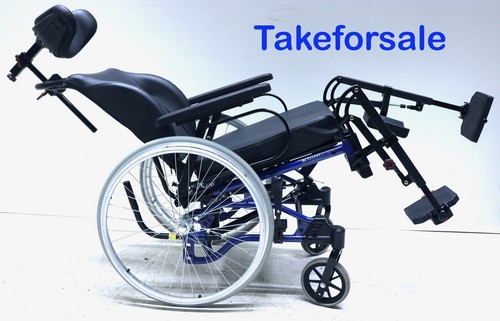 Pflegerollstuhl alu rehab - alu,