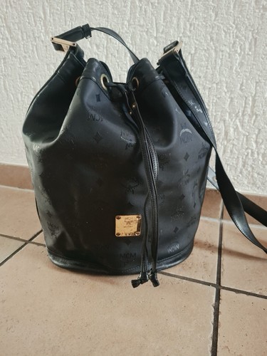 Mcm leder vintage beutel - mcm,
