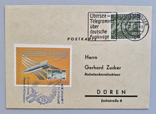 Karte Raketenpost Bund 1960