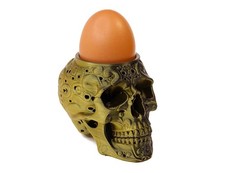 Totenkopf Eierbecherhalter -