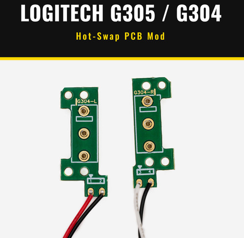 Hot swap pcb for logitech - hot,