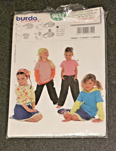 Schnittmuster 9614 burda - schnittmuster,