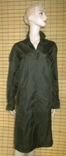 GRÜNBRAUNER REGENMANTEL - RAINCOAT - NYLON - VINTAGE - LILION - GR. S - M