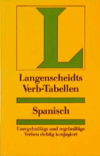 Langenscheidt verb tabellen - langenscheidt, verb-tabellen
