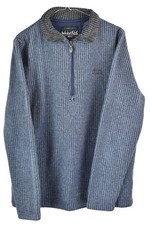 WEIRD FISH Blau Fleece High