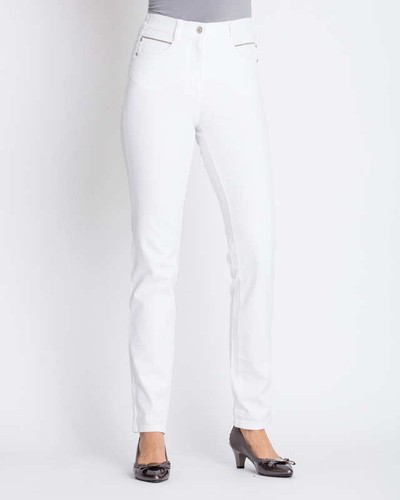 Hose weiß damen - hose, 34