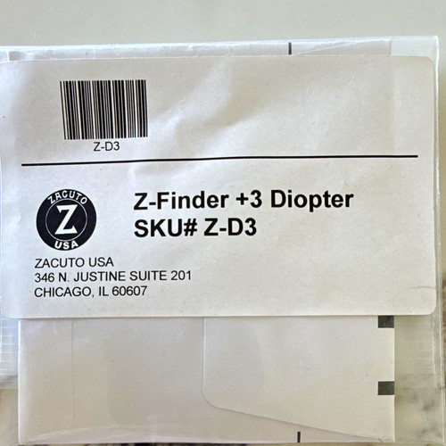 Zacuto finder uhrglas - zacuto, z-finder