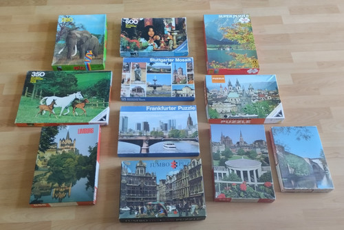 Puzzles sammlung vorwiegend - puzzles,