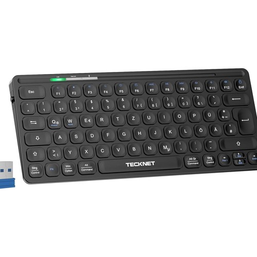 Mini kabellose tastatur qwertz - kabellose,