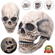 Halloween Schädelmaske Horror Totenkopf Helm 3D Skelett Vollmaske Cosplay Maske