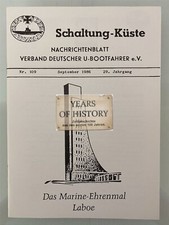 Schaltung Küste Nachrichtenblatt - Verband U-Bootfahrer - Heft 1986 - Nr. 109