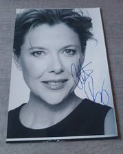 Sexy ANNETTE BENING Originalautogramm GROSSFOTO! 