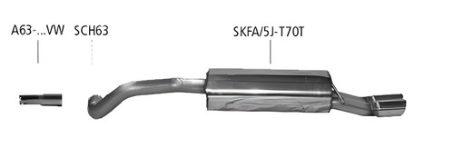 Bastuck sportauspuff skoda - bastuck,
