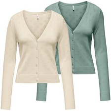Only Damen Strickjacke Jacke