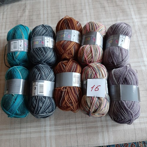 500 sockenwolle paket - g,