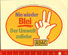 Aufkleber/Sticker:   ADAC