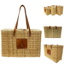 Strohtasche Korb Tasche mit