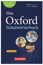 Das Oxford Schulwörterbuch  Englisch-Deutsch/Deutsch-Englisch ISBN 9780194396875