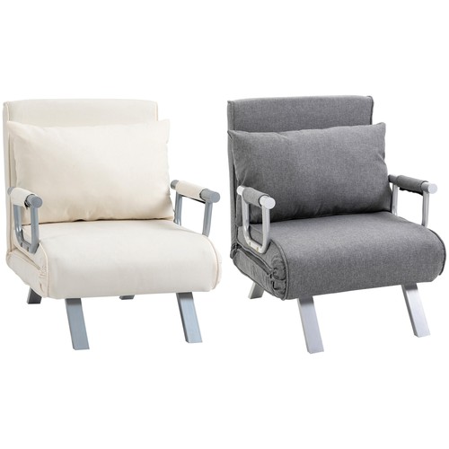Homcom schlafsofa mit - homcom, 3-in-1