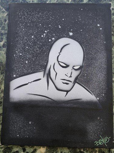 Vintage marvel surfer silber - marvel,