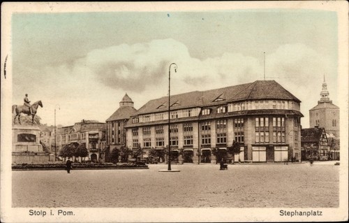 Słupsk stolp pommern - ak,