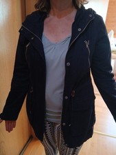 Clockhouse Jacke Parka Dunkelblau Blau Damen Größe M