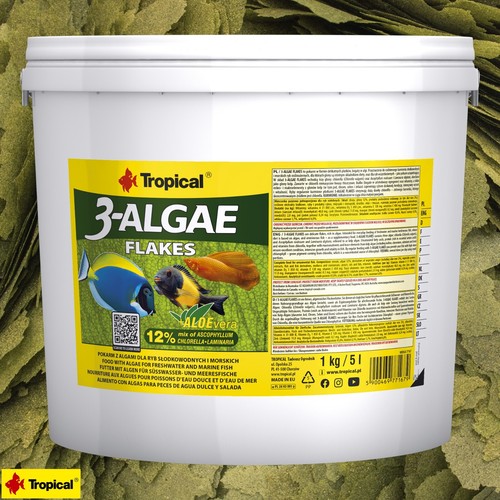 Tropical algae flakes 5l - tropical,