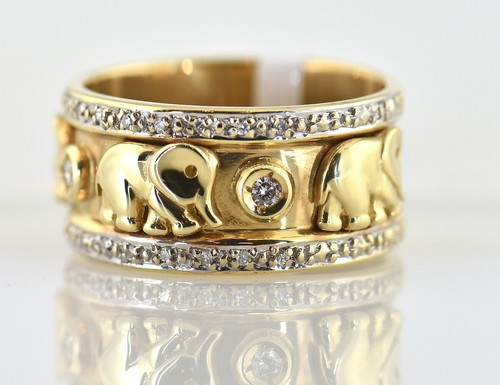 Diamant ring 585 - ring, k