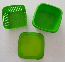 3 in 1 Dose, Küchensieb mit Deckel ca. 12cm Fackelmann