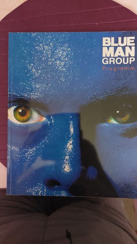 Programmheft blue man - blue,