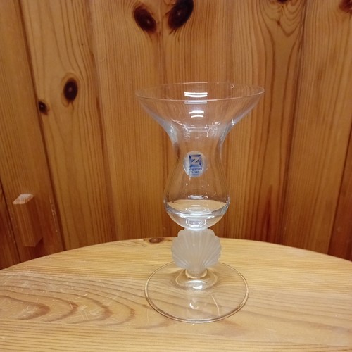 Zwiesel muschel vintage vase - zwiesel,
