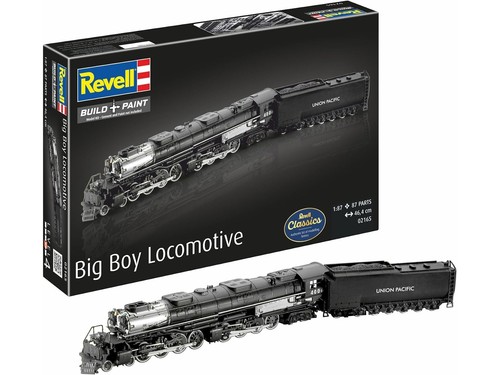 Revell big boy lokomotive - big,