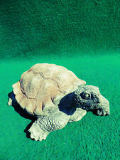 Nr. 4075 schöne Schildkröte Gartendeko Deko Teichdeko Steinfigur Steinguss