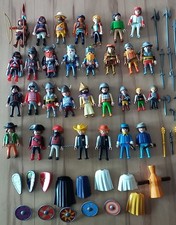 Playmobil  Figuren  Konvolut  Figuren  Indianer  Soldaten Ritter Cowboys gebr.