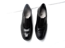 Waldläufer Damen Schuhe Halbschuhe Gr.39-6(UK) H Leder Schwarz