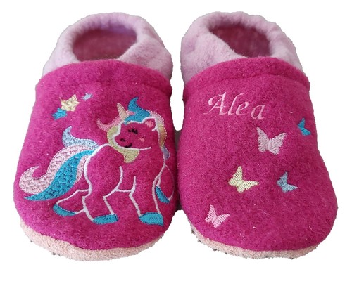 Krabbelschuhe einhorn wollwalk - krabbelschuhe,