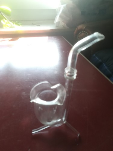 Schnapspfeife aus glas - aus,