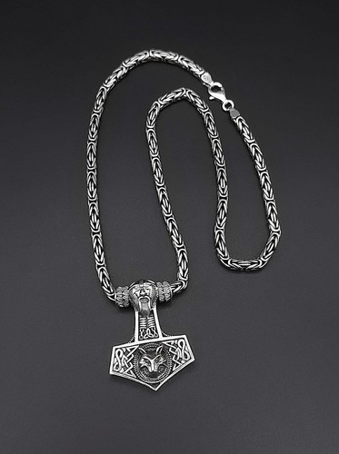 Sterlingsilber thors hammer - xl,
